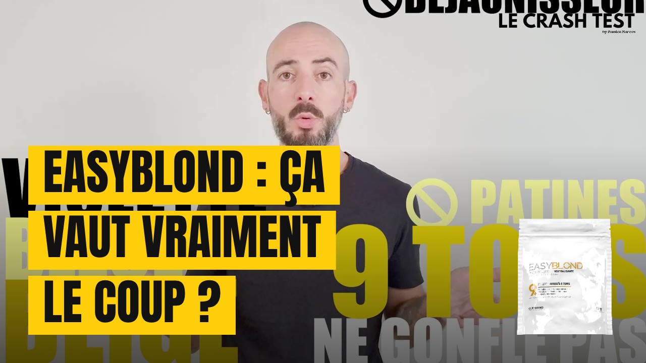 Damien Marcos teste la poudre décolorante EasyBlond