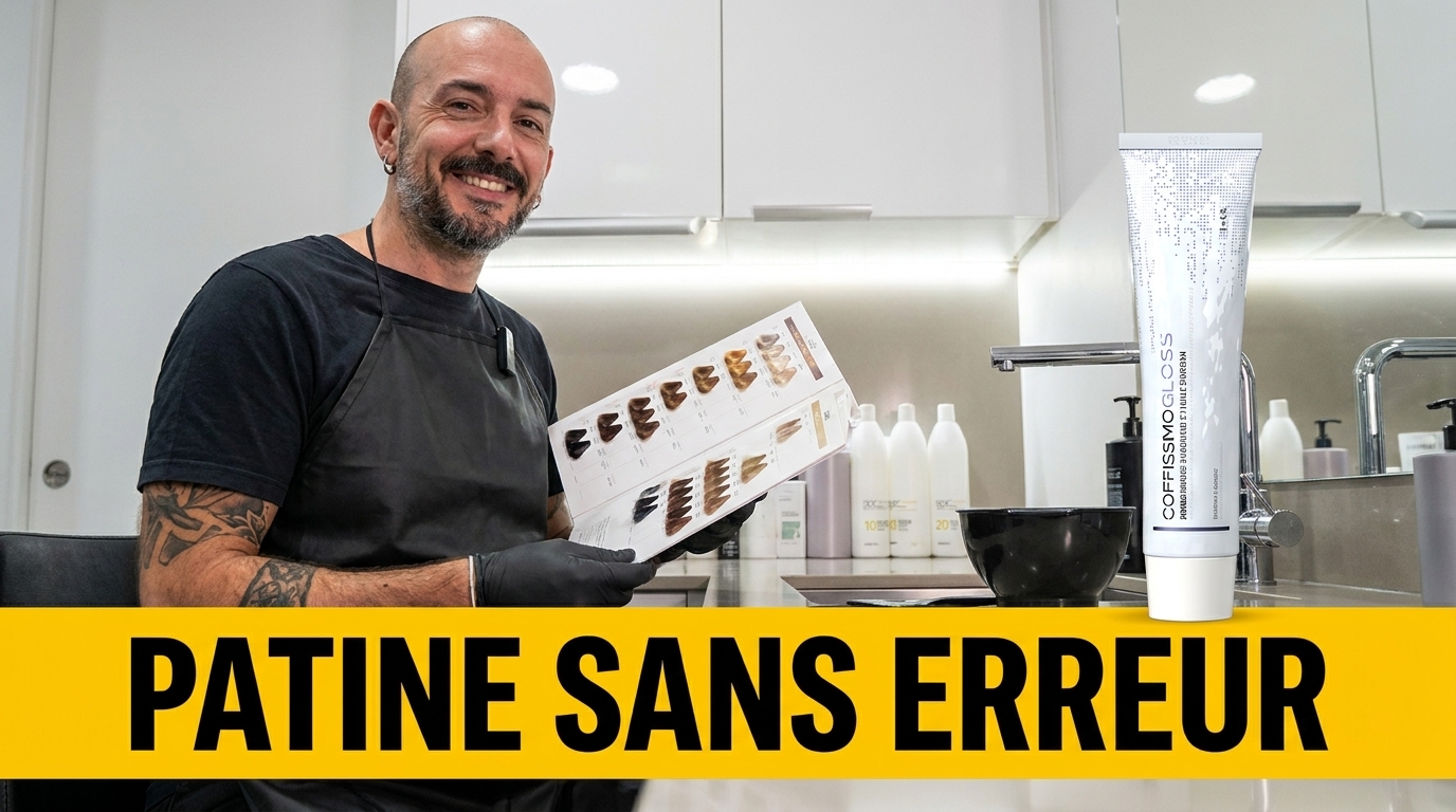 Les règles de la patine Coiffissimo Gloss