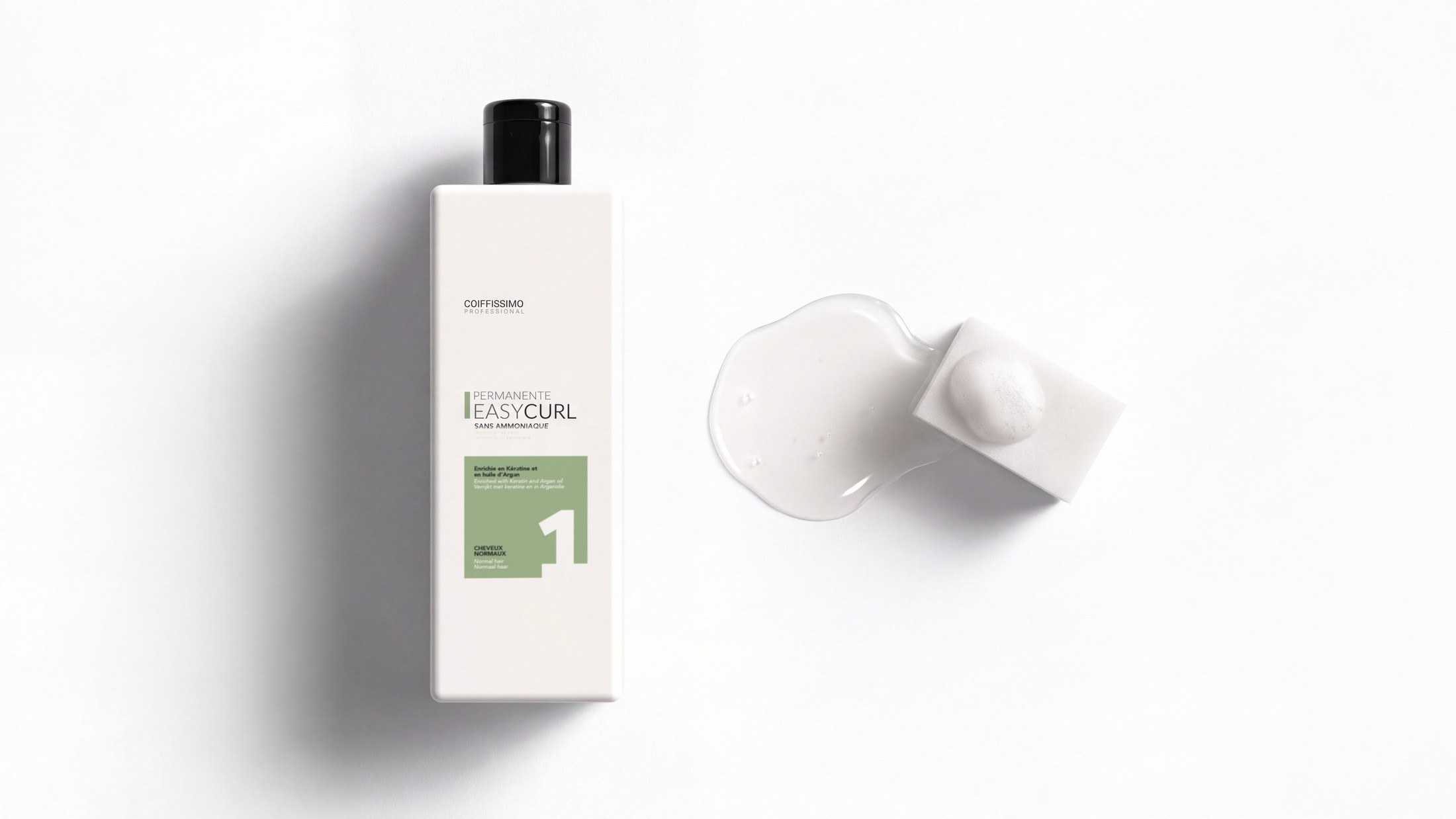 Lotion de permanente EasyCurl, vue de dessus