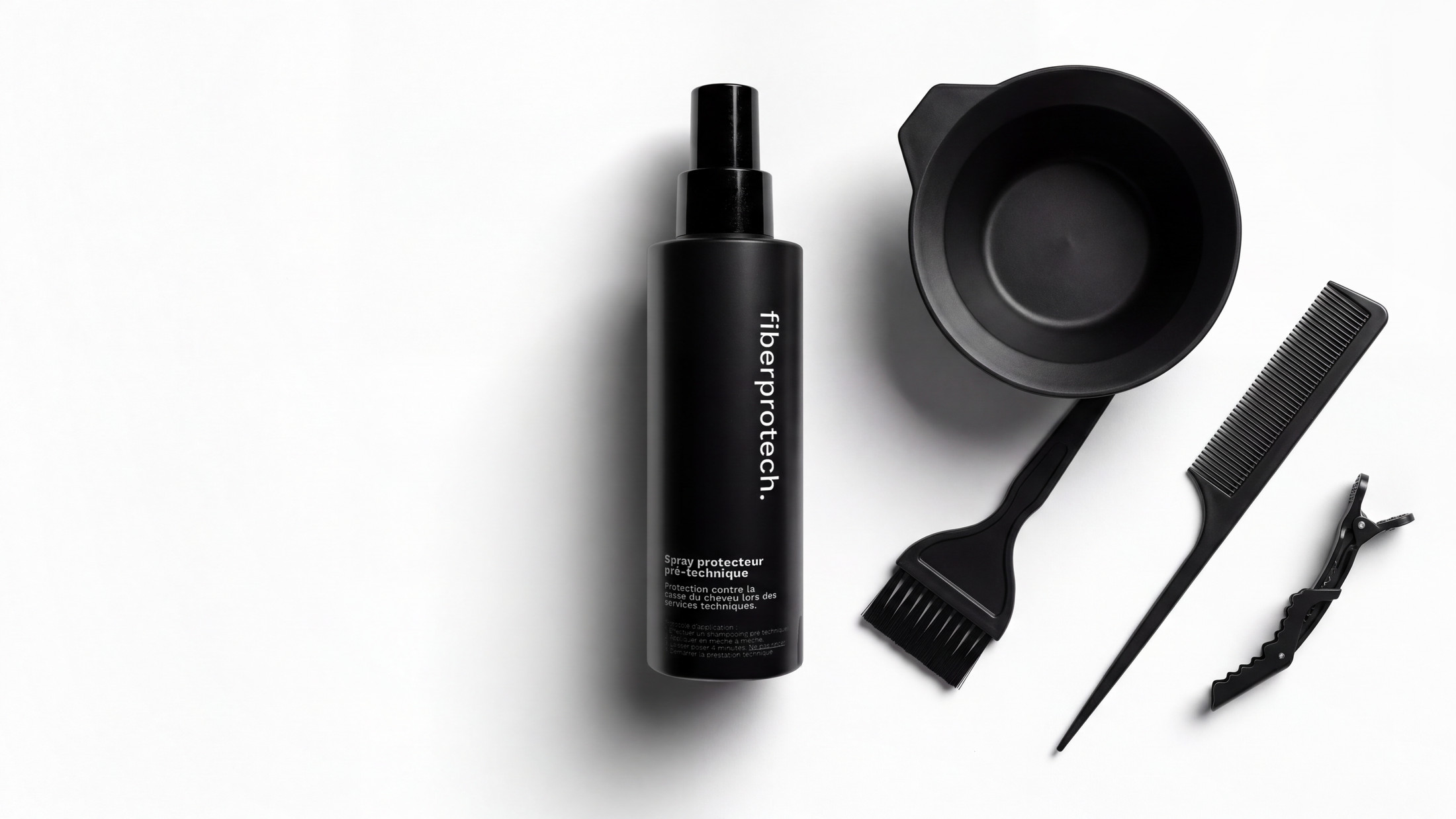 Spray Fiberprotech® au poste technique, vue de dessus